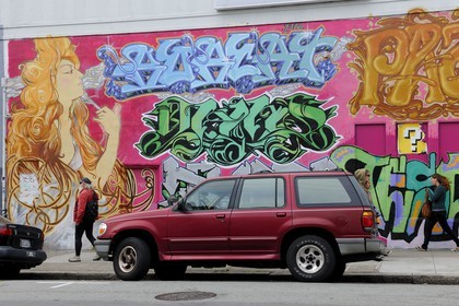 United States, California, San Francisco, formerly Hippie district of Haight-Ashbury, Haight street