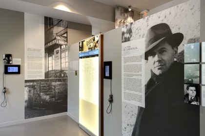 France, Rhône (69), Lyon, Centre d'Histoire de la Résistance et de la Déportation (CHRD), Jean Moulin héro de la Résistance