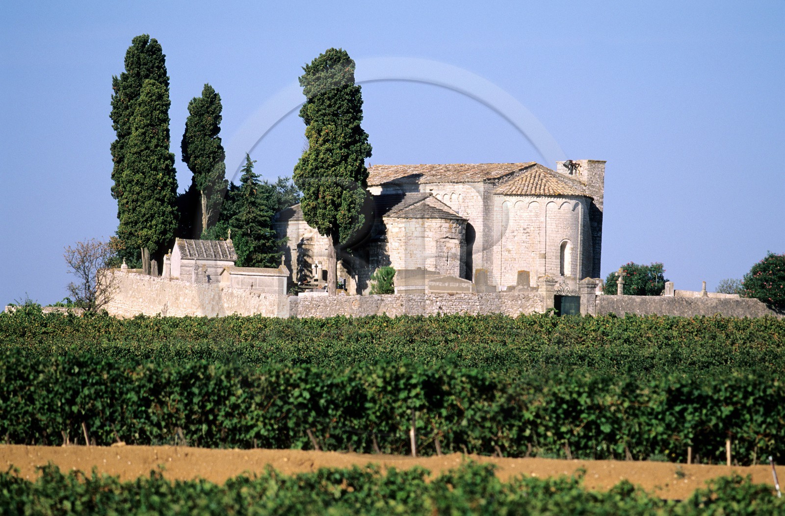 France, Gard, Salinelles, the Saint Julien chapel
