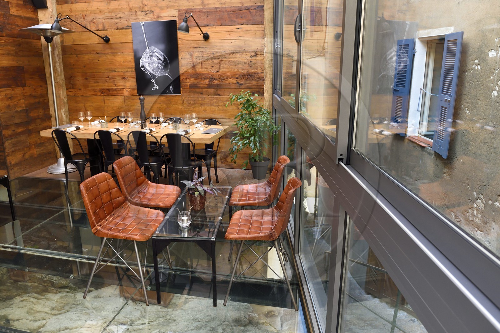 France, Corse-du-Sud (2A), Bonifacio, Ville Haute, restaurant Ciccio