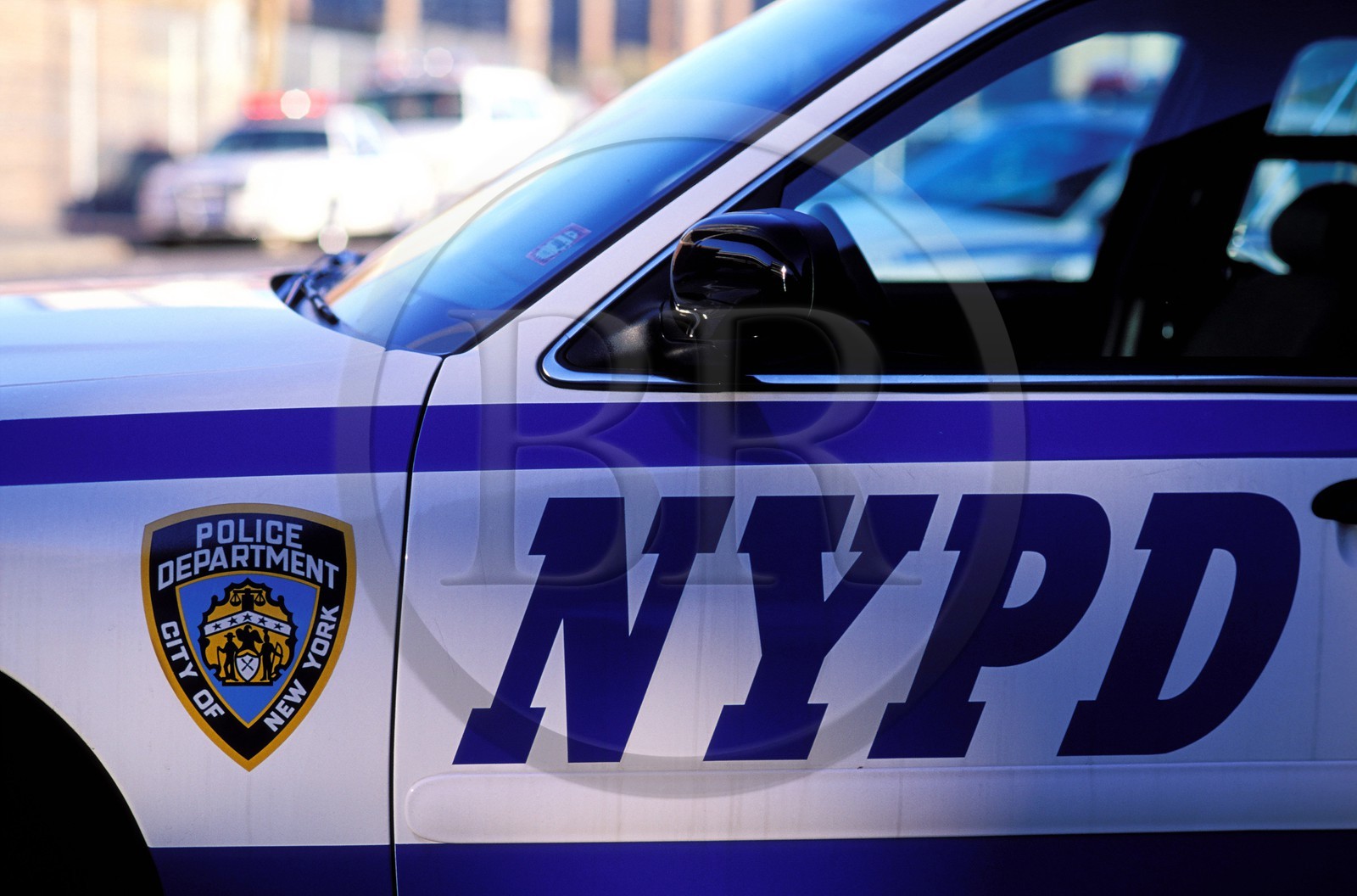 Etats-Unis, New York, Manhattan, voiture de police