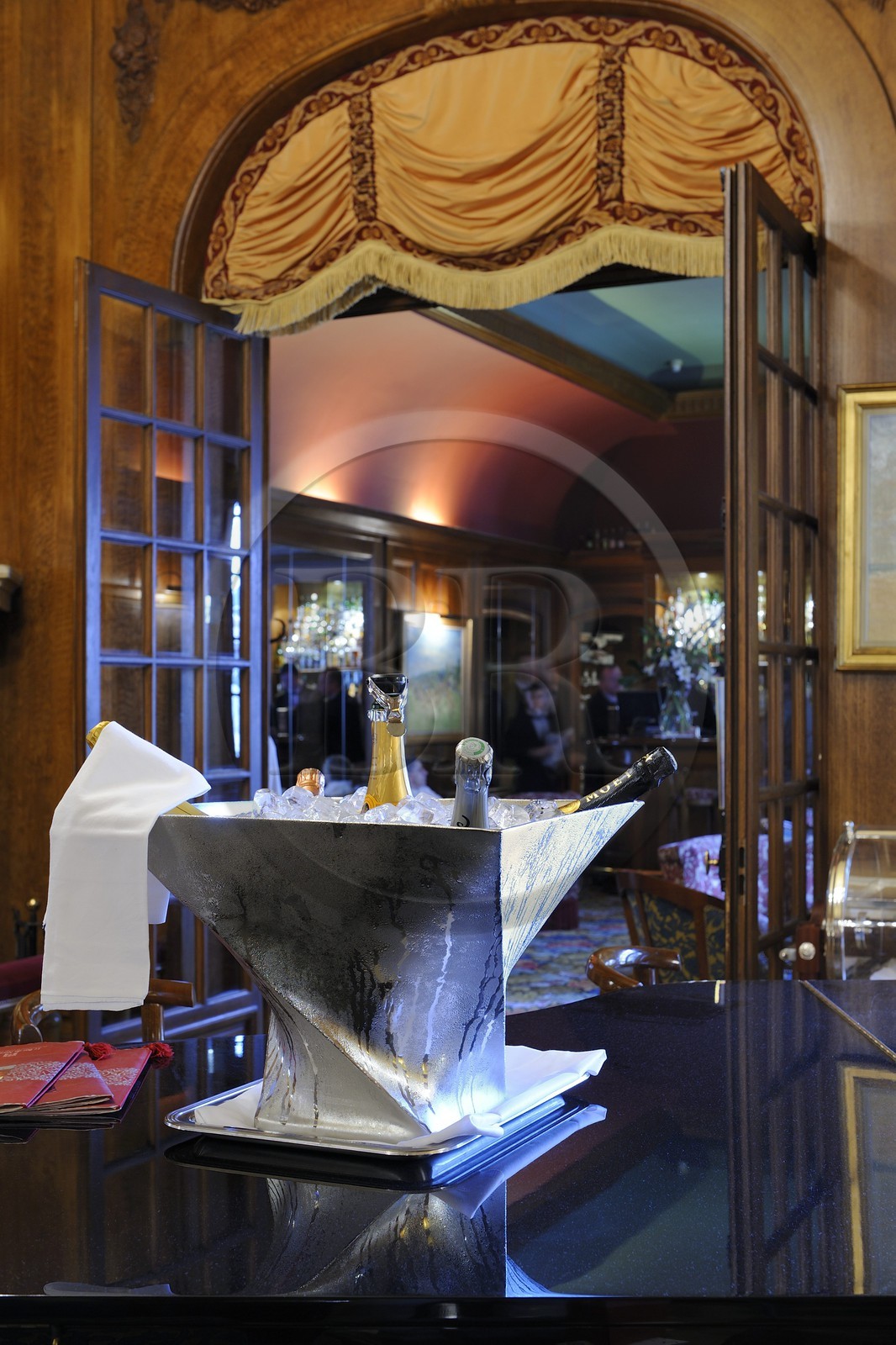 France, Calvados (14), Pays d'Auge, Deauville, l'Hôtel Normandy (groupe Barrière)