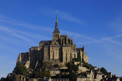 France, Manche (50), Mont-Saint-Michel, classé Patrimoine Mondial de l'UNESCO