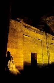 Egypte, Kom Ombo, temple commencé par Ptolémée VI et terminé au 3ème siècle