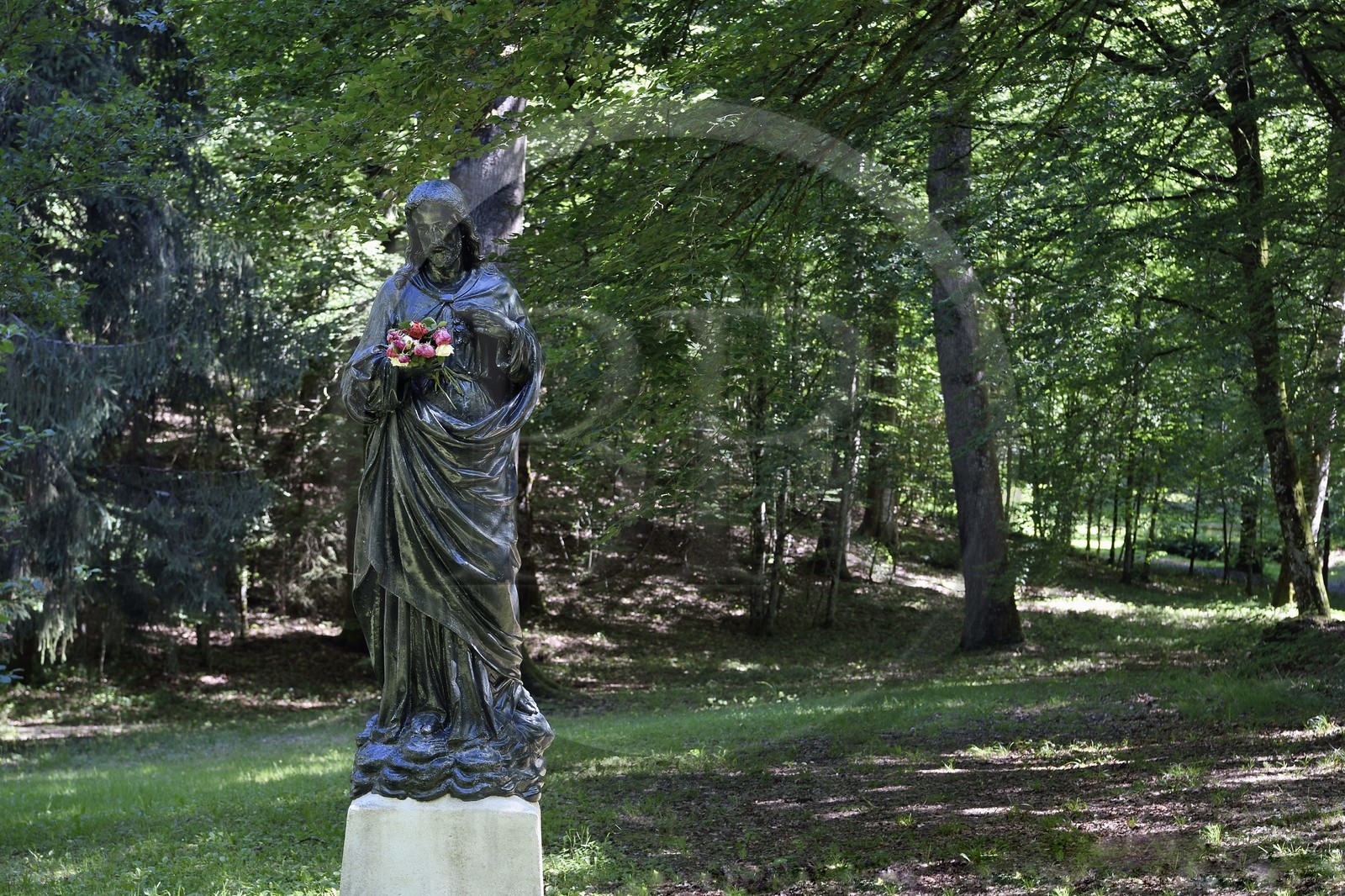 France, Meuse (55), Beaulieu-en-Argonne, Ermitage Saint-Rouin