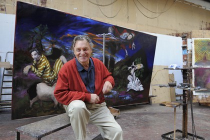 France, Eure (27), Marcilly sur Eure, Gérard Garouste