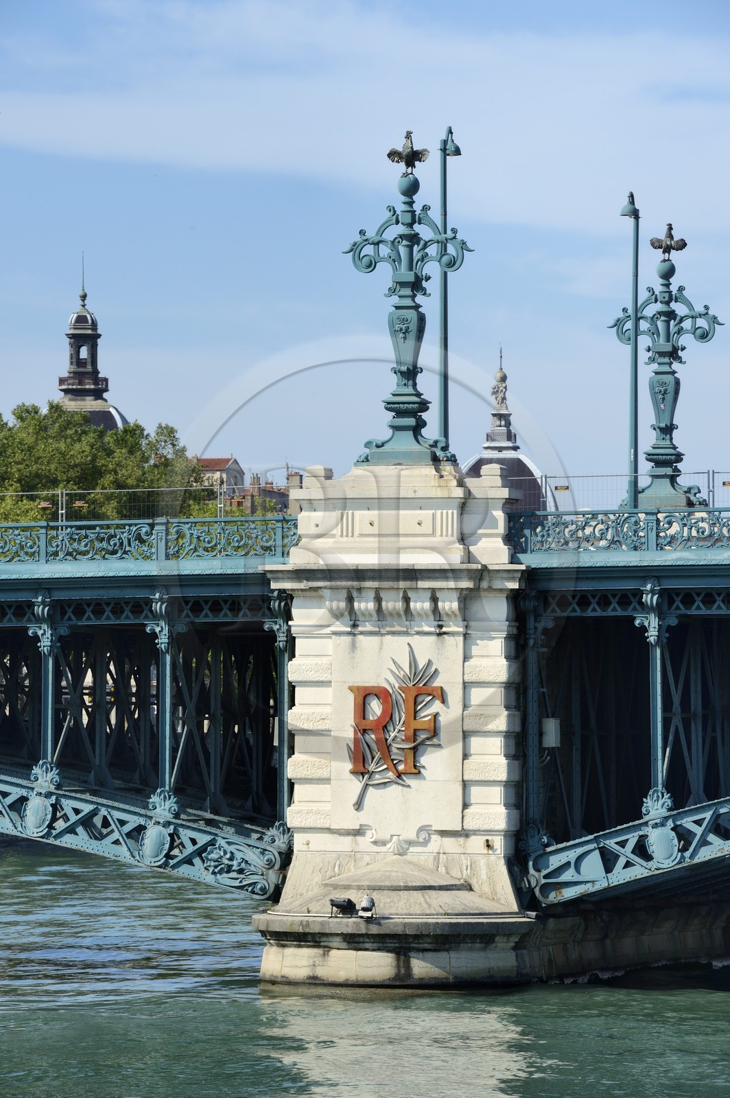 France, Rhône (69), Lyon, Pont de l'Université