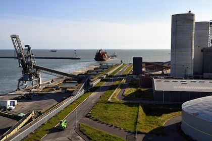 France, Charente-Maritime (17), La Rochelle, le Port Atlantique La Rochelle, port de commerce, quais dépendant de la société Sica Atlantique