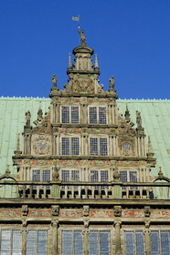 Germany, Bremen, facade of the City Hall (Rathaus)