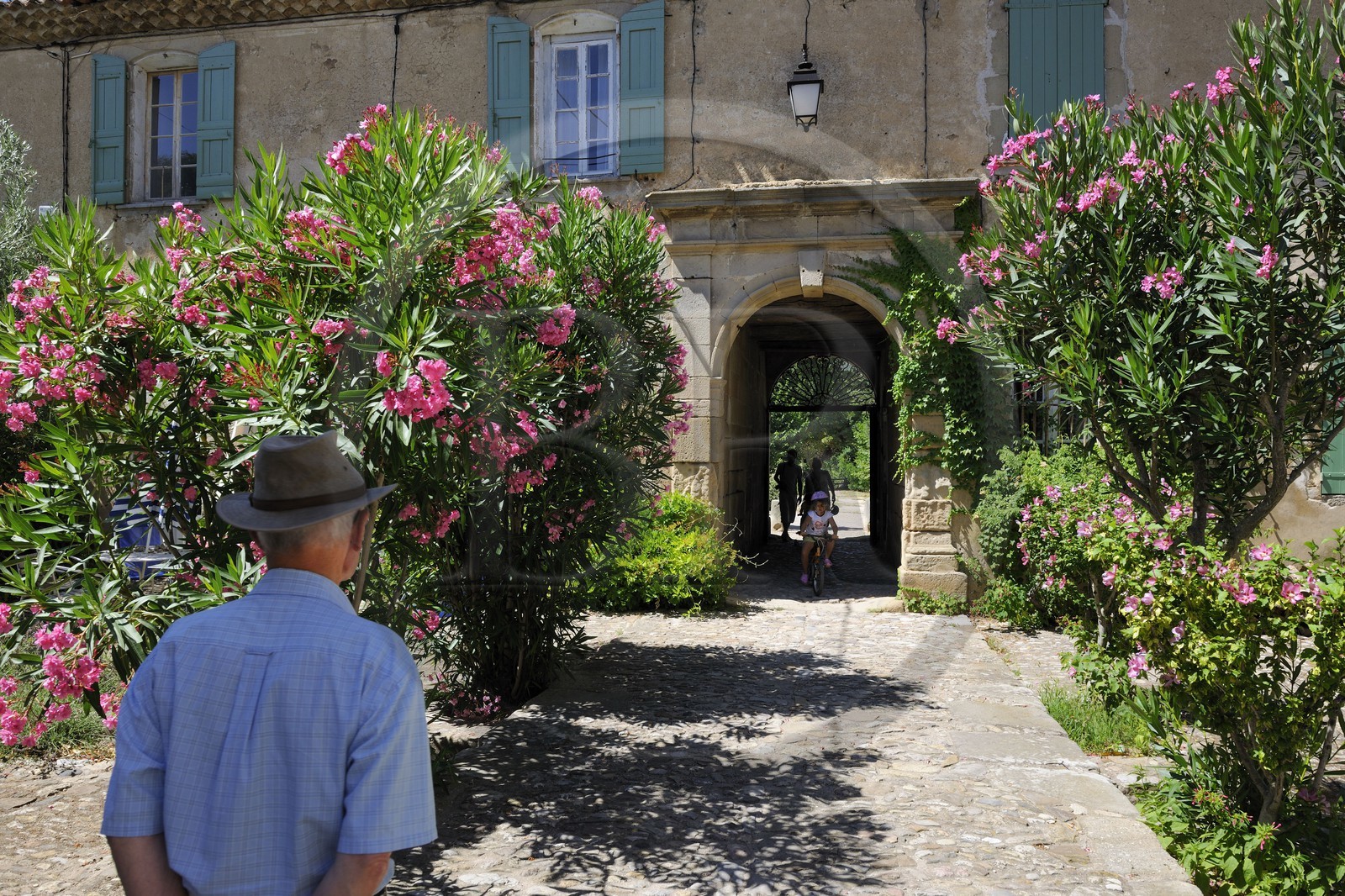 France, Hérault (34), Villeneuvette, ancienne manufacture royale