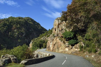 France, Corse-du-Sud (2A), Vallée du Prunelli, gorges du Prunelli