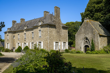 France, Ille-et-Vilaine (35), Saint-Méloir-des-Ondes, malouinière de la Bardoulais