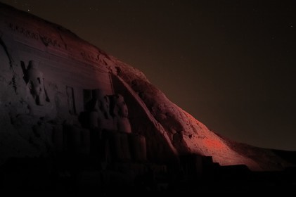 Egypt, Upper Egypt, Nubia, Abu Simbel, site listed as World Heritage by UNESCO, Ramesses II Temple