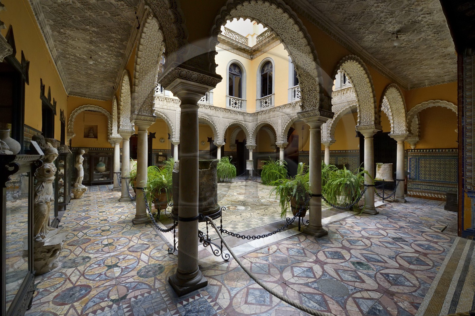Espagne, Andalousie, Séville, Palais de la comtesse de Lebrija (El Palacio de la Condesa de Lebrija)