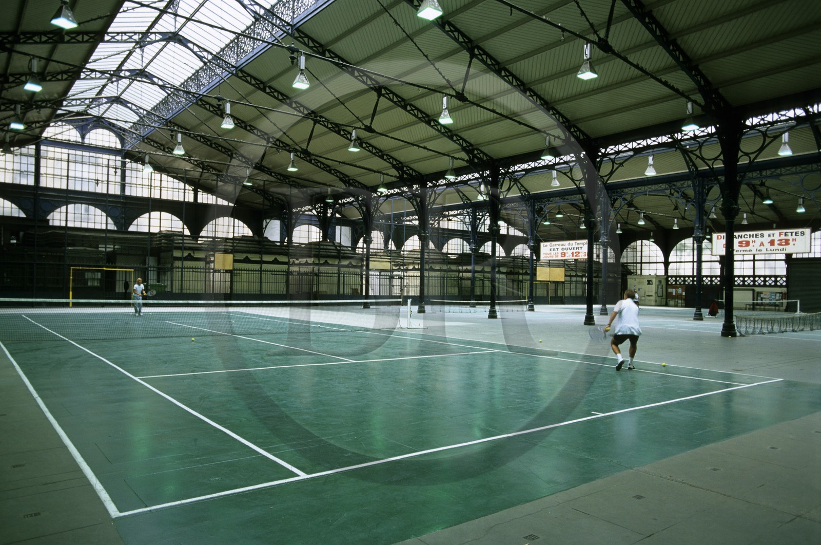 France, Paris (75), l' ancien marché du Carreau du temple