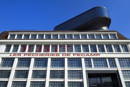 France, Seine Maritime, Pays de Caux, Cote d'Albatre, Fecamp, Les Pecheries (Fishery) - Museum of Fecamp in a former cod dryer formerly owned by the coder armament Les Pecheries de Fecamp