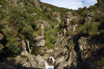 France, Corse-du-Sud (2A), Vallée du Prunelli, gorges du Prunelli