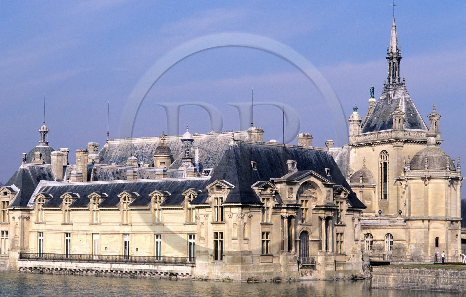 France, Oise (60), Chantilly, le château