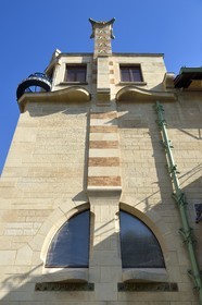 France, Meurthe-et-Moselle (54), Nancy, la Villa Majorelle de style Art Nouveau par l'architecte Henri Sauvage