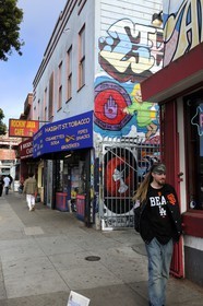 United States, California, San Francisco, formerly Hippie district of Haight-Ashbury, Haight street