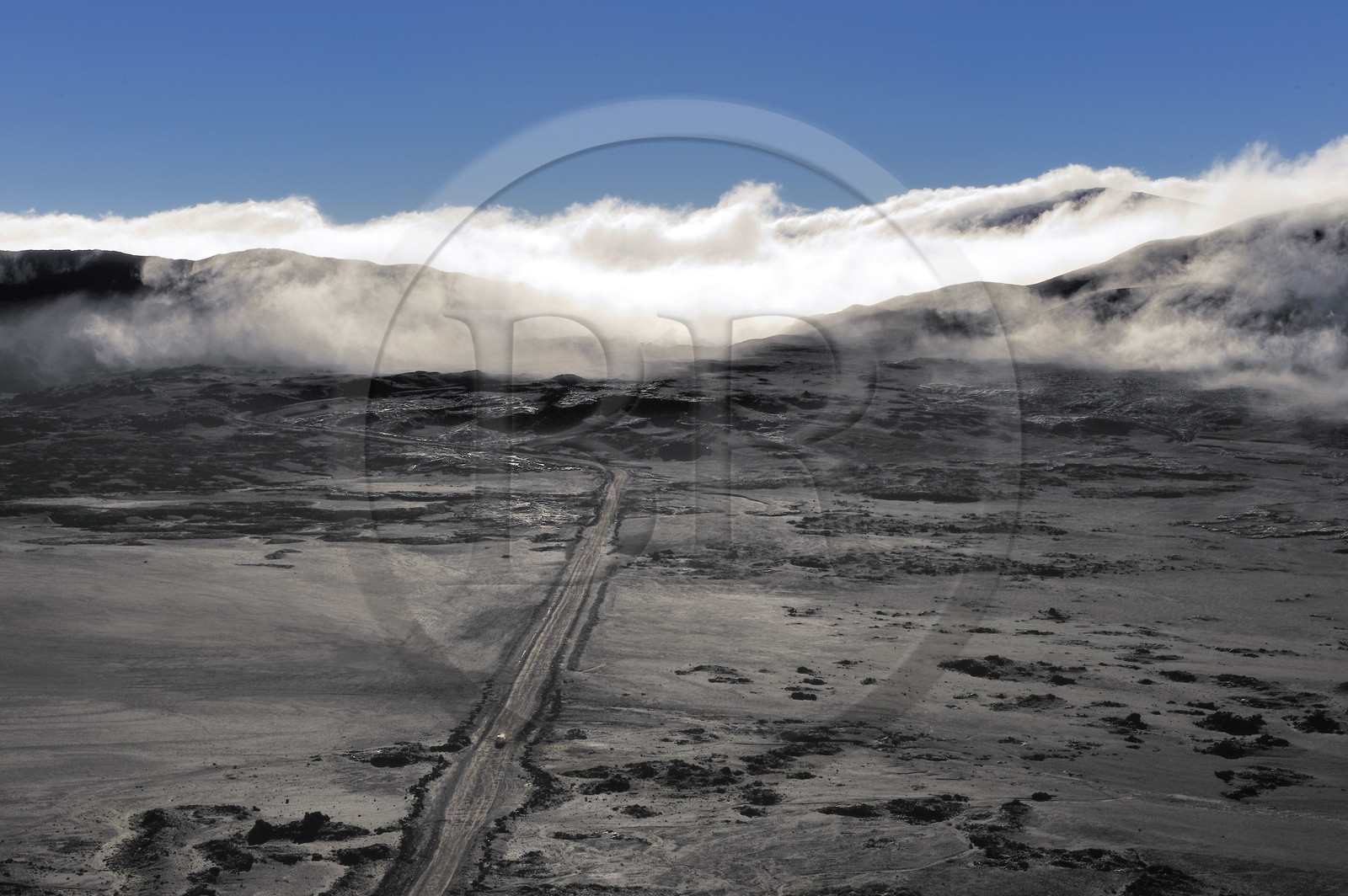 France, Reunion island (French overseas department), Piton de la Fournaise, listed as World Heritage by UNESCO volcano, Plaine des Sables