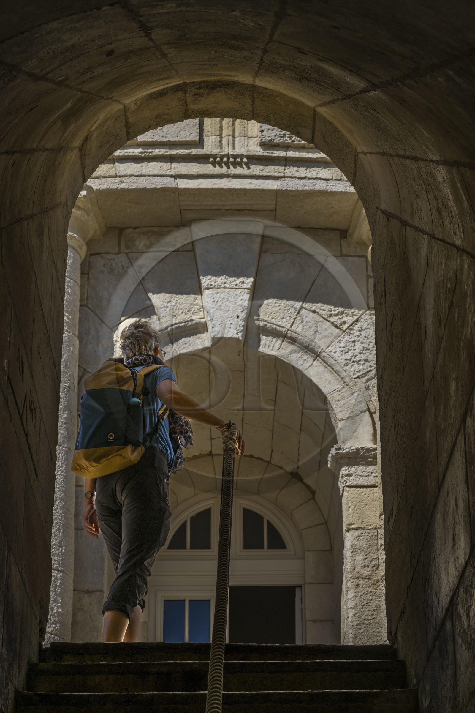 France, Gironde (33), le Verdon-sur-Mer, phare de Cordouan, classé Patrimoine Mondial de l'UNESCO