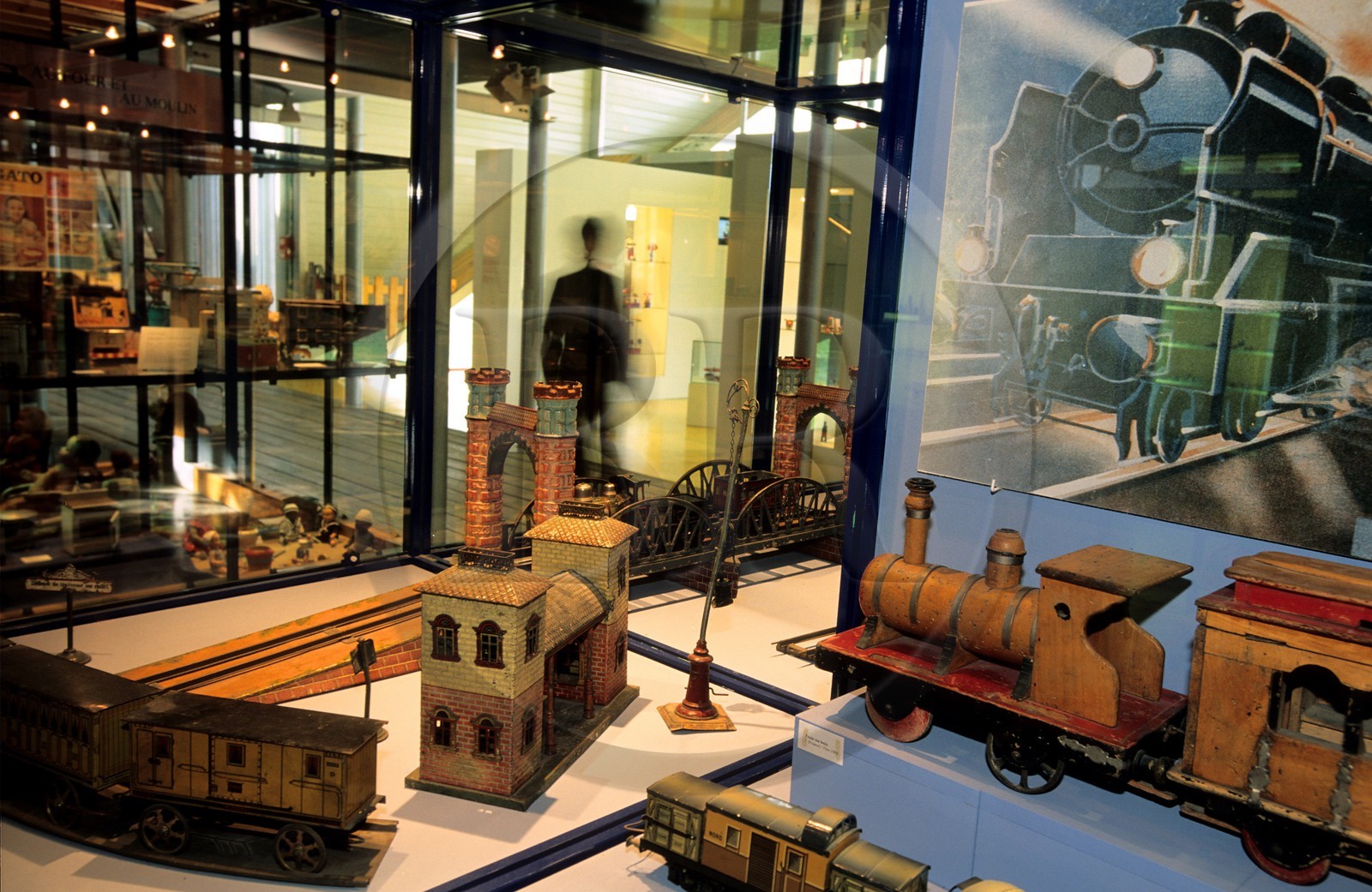 France, Jura (39), Moirans-en-Montagne, musée du jouet
