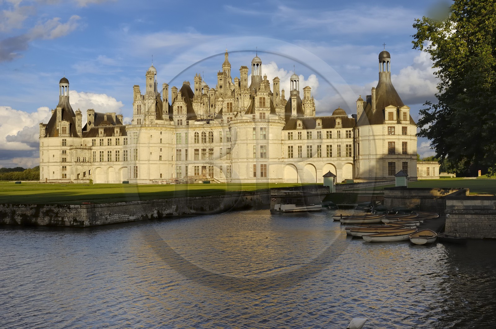 France, Loir et Cher (41), Vallée de la Loire classée Patrimoine Mondial de l' UNESCO, château de Chambord