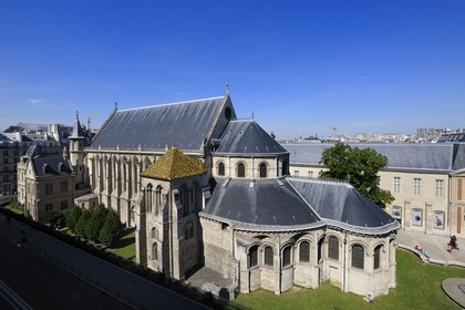 France, Paris (75), musée des Arts et Métiers dans l'église Saint-Martin des Champs