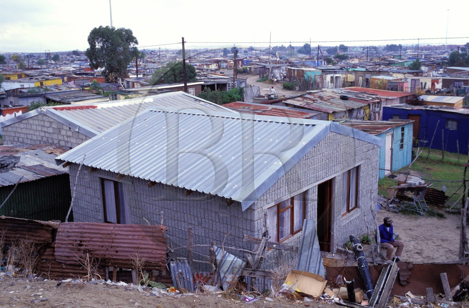 Afrique du Sud, péninsule du Cap, le canton de Khayelitsha près de la ville du Cap