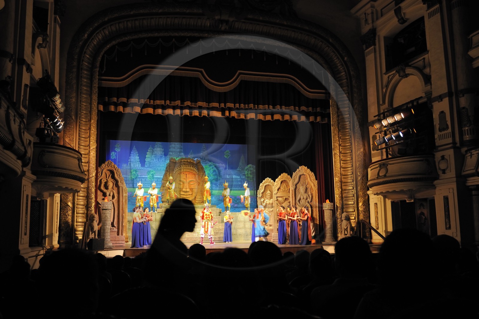 Vietnam, Hanoï, the opera house from 1911, Vietnam traditional drama  Lady Sita