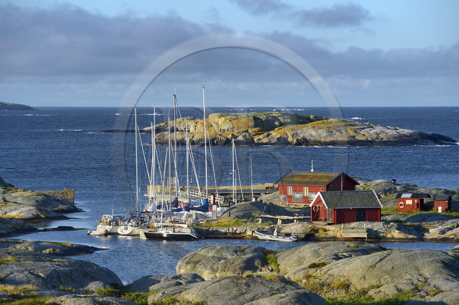 Suède, Västra Götaland, Väderöarna (iles météo) au large de Fjällbacka