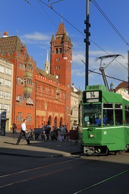 Switzerland, Basel, Marktplatz, City hall