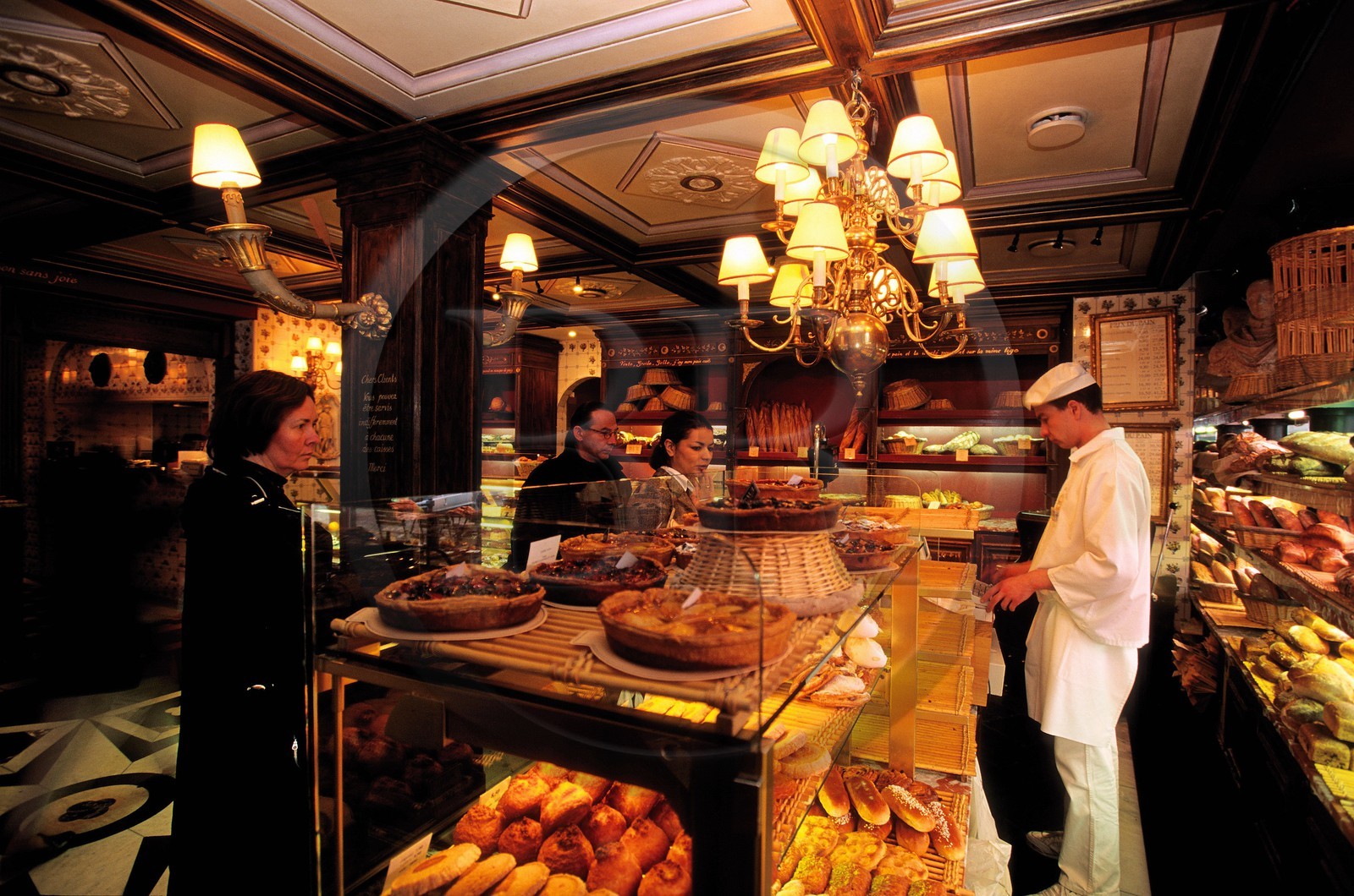 France, Nord (59), Lille, la première boulangerie-pâtisserie Paul dans le centre ville, rue de Paris