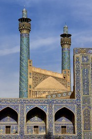 Iran, Isfahan Province, Isfahan, the Shah Mosque also known as Imam Mosque