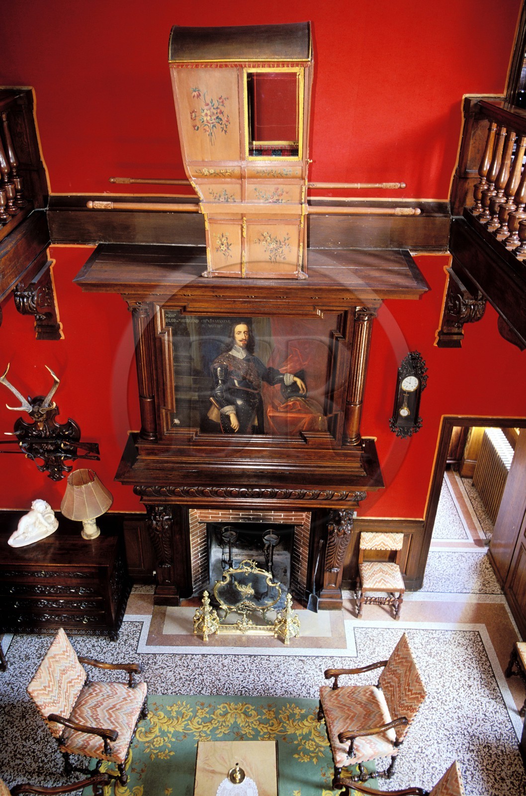 France, Haute-Saône (70), village de Gray, l' hôtel restaurant du château de Rigny