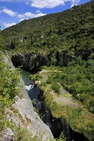 France, Hérault (34), les Gorges de l'Hérault vers Saint-Guilhem-le-Désert