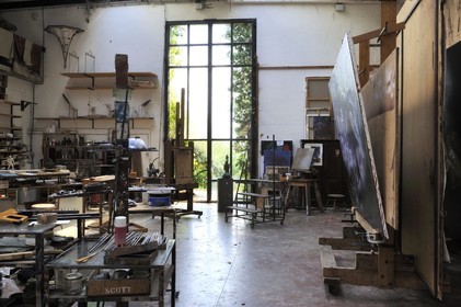 France, Eure (27), Marcilly sur Eure, Gérard Garouste