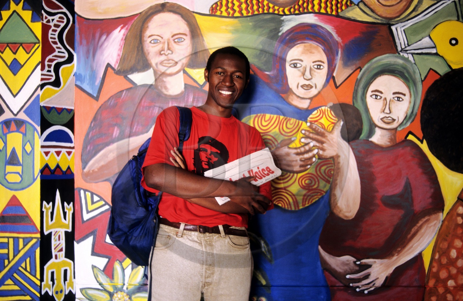 Afrique du Sud, Le Cap, étudiant de la Western Cape University