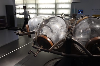 France, Alpes-Maritimes, Grasse, International Perfume Museum, alternative rotation stirrer called Berceuse of the early 20th century