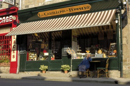 France, Manche (50), Villedieu-les-Poêles, restaurant Les Carillons du Bosphore