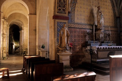 France, Haute Marne, Vignory, 11th century church
