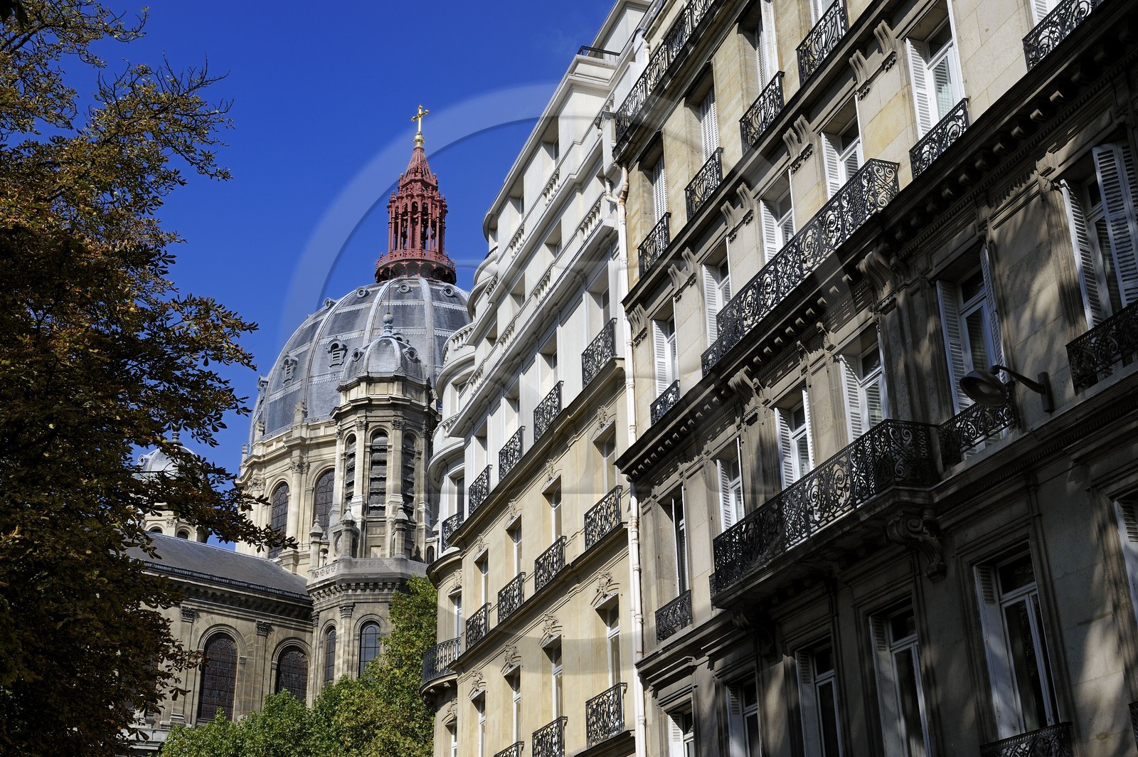 France, Paris (75), l'église Saint Augustin