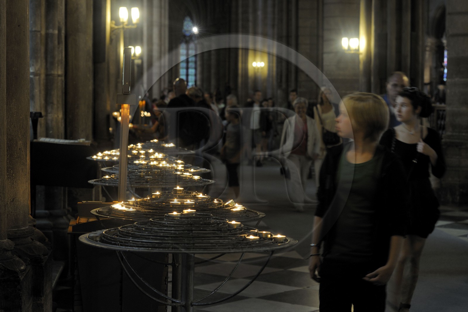 France, Paris (75), île de la Cité, la cathédrale Notre-Dame