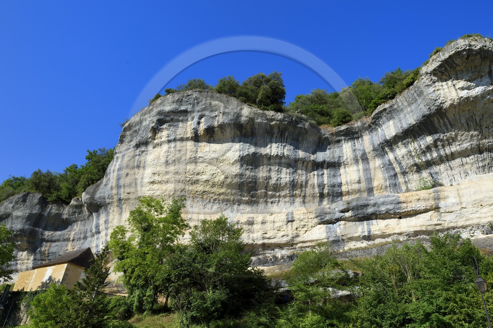 France, Dordogne, Perigord Noir, Vezere Valley, Les Eyzies de Tayac Sireuil, listed as World Heritage by UNESCO, Musee de la Prehistoire (Museum of Prehistory), Pataud shelter under the cliff