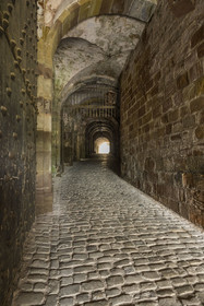 France, Moselle, Parc regional des Vosges du nord (Northern Vosges Regional Natural Park), Bitche, the citadel fortified by Vauban