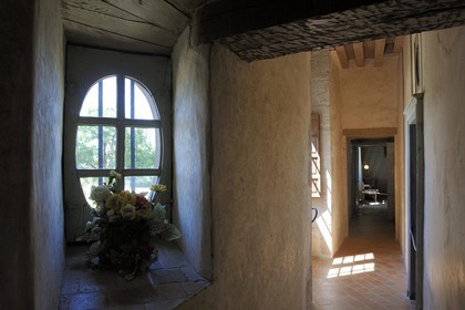 France, Loir et Cher, Chateau de Talcy, window