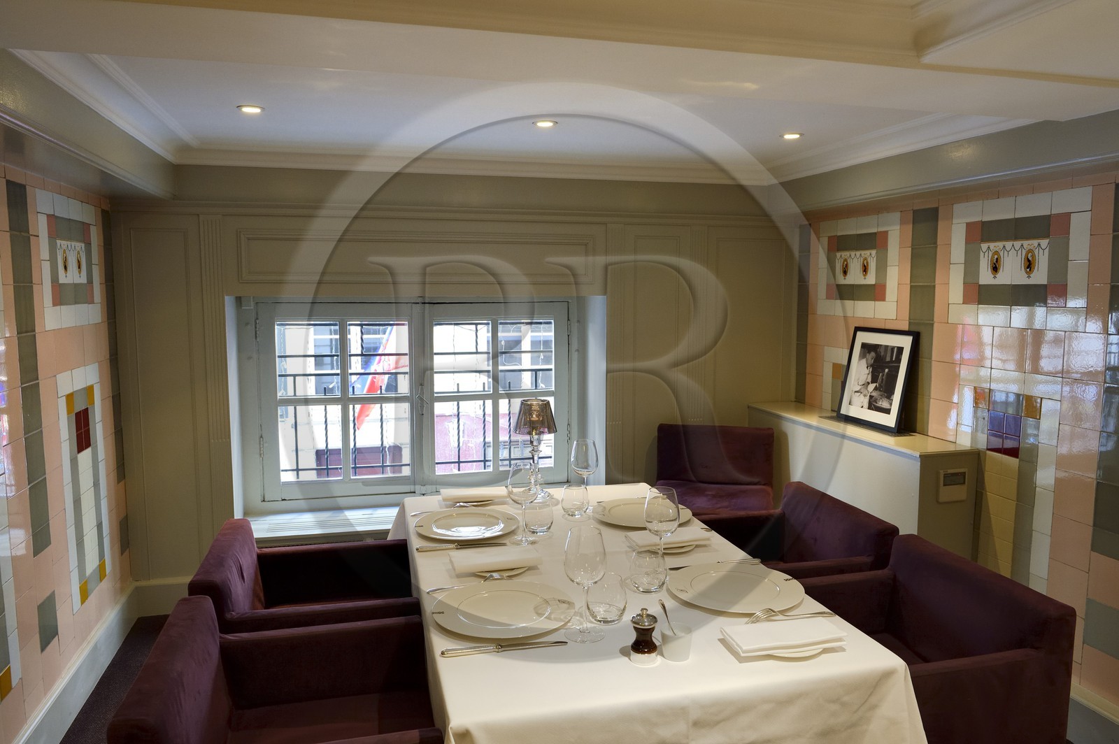 France, Rhône (69), Lyon, restaurant de la Mère Brazier fondé en 1921 par Eugénie Brazier