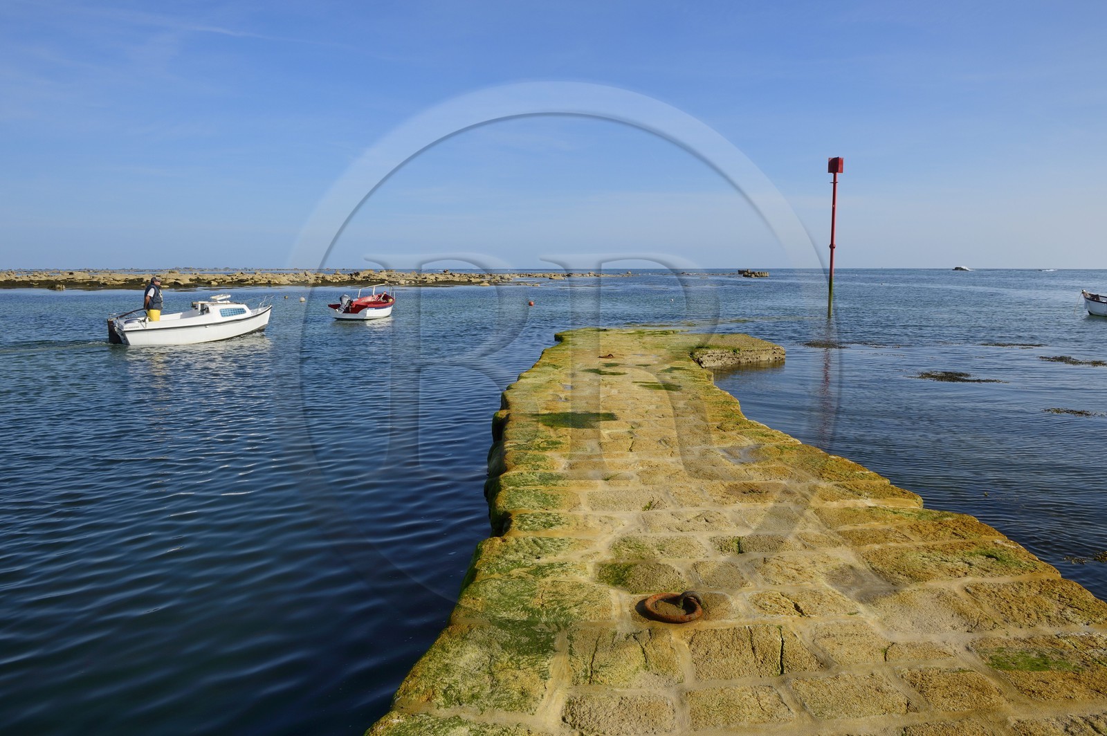 France, Finistere, Penmarch, Pointe de Penmarc'h, St Pierre Harbour