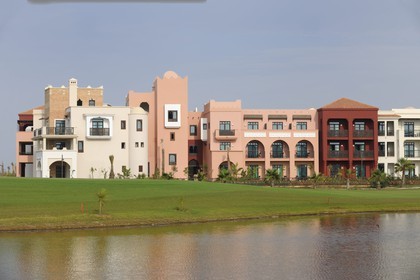 Maroc, région de l'Oriental, station balnéaire de Mediterrania Saïdia, l'hôtel Barcelo 5* et le Palmeral Golf Saïdia